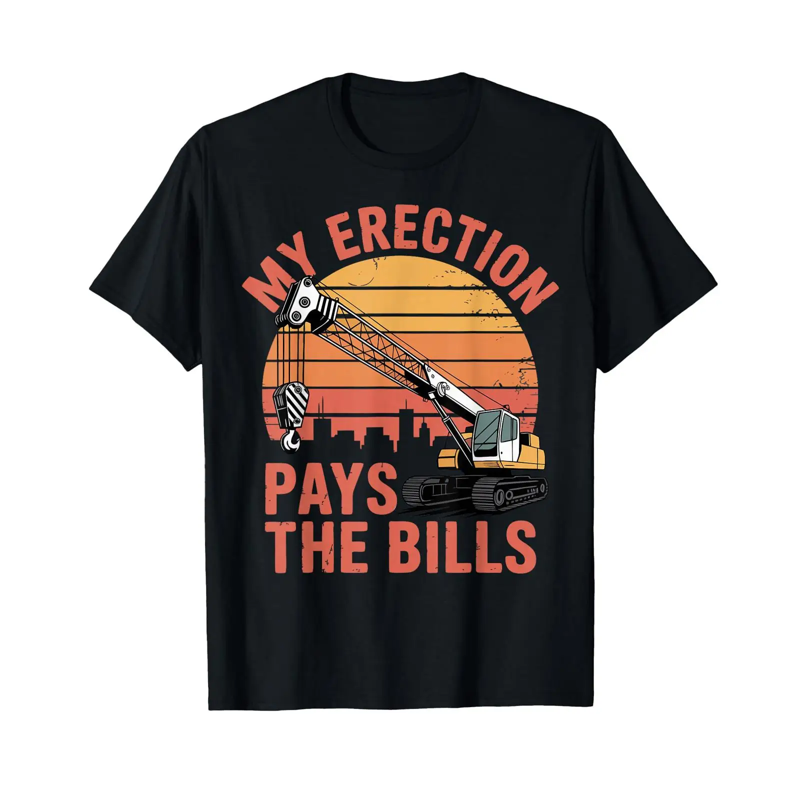 Heavy Equipment Washing - Camiseta de operador de grúa profesional,