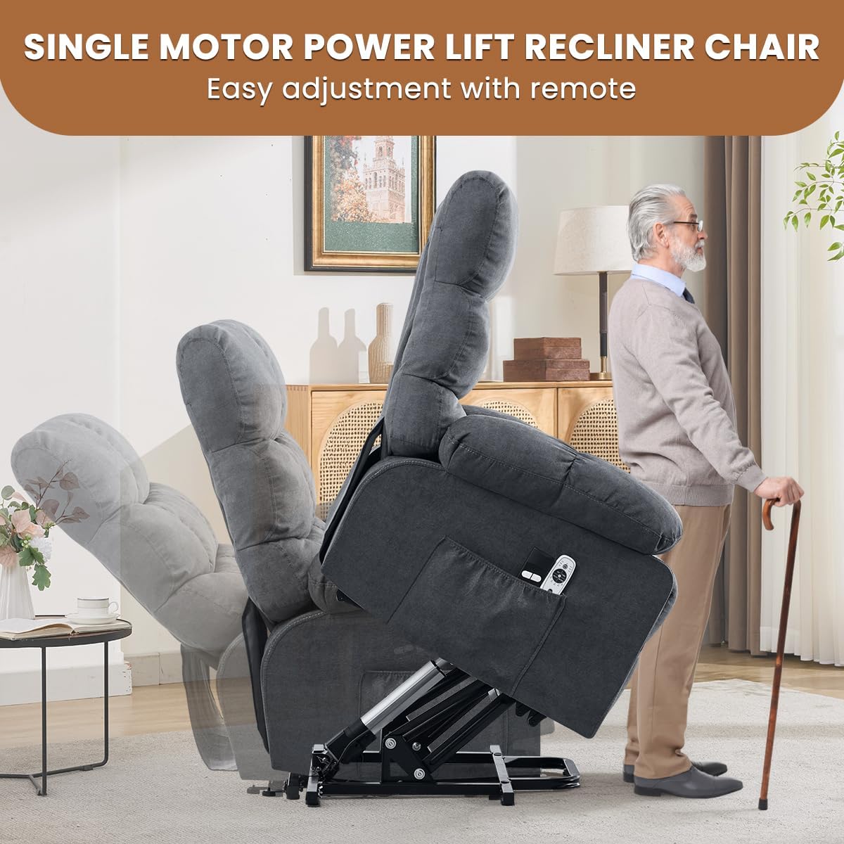 Sillón Reclinable Eléctrico pa - Heavy Equipment Lift reseña y precio