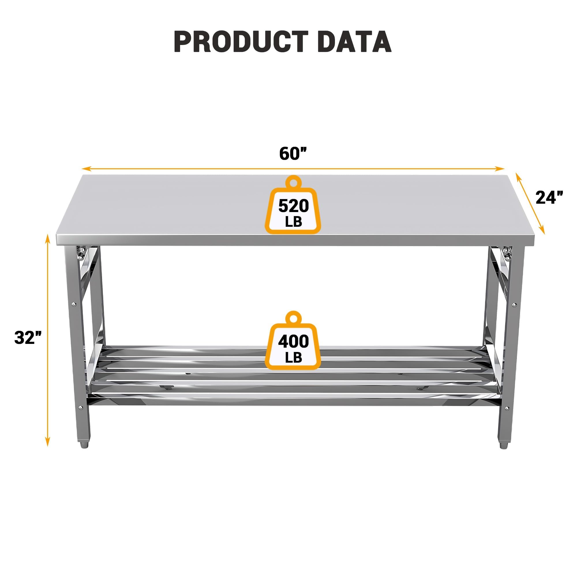 Mesa de Preparación Plegable d - Heavy Equipment Bucket reseña y precio