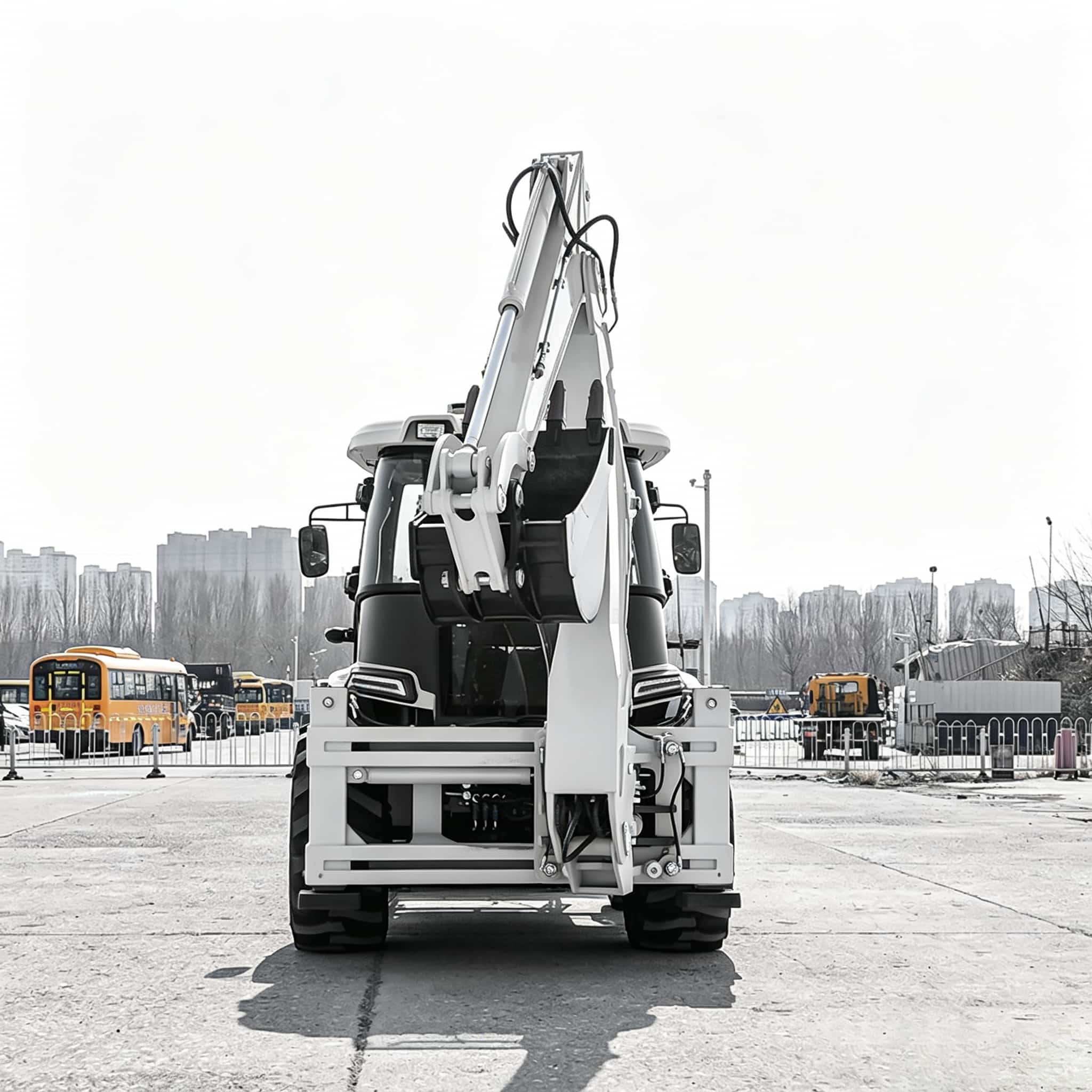 Retroexcavadora con certificac - Heavy Equipment Grinder reseña y precio