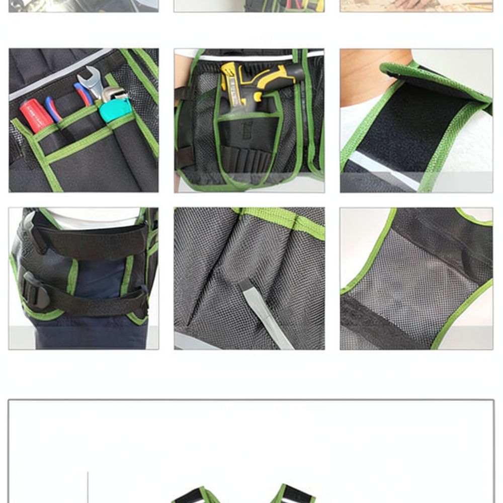 Chaleco ergonómico para herram - Heavy Equipment Electrician reseña y precio
